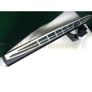 Пороги алюминиевые OEM-style для Kia Sportage 2016-2021