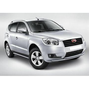 Защита передняя двойная 57-57 мм Rival для Geely Emgrand X7 2013-2016