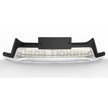 Декоративная накладка переднего бампера OEM Tuning для Kia Sportage 2016