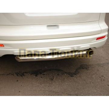 Защита заднего бампера d57 РусСталь для Honda CR-V 2010-2012