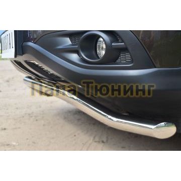 Защита переднего бампера волна d57 РусСталь для Honda CR-V 2012-2015