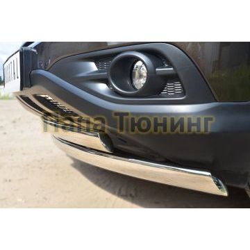 Защита передняя двойная 75-42х2 дуга РусСталь для 2012-2015