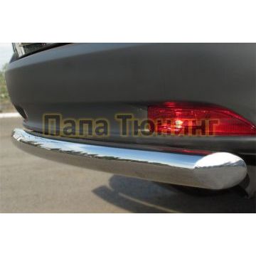 Защита заднего бампера d57 дуга РусСталь для Honda CR-V 2012-2015