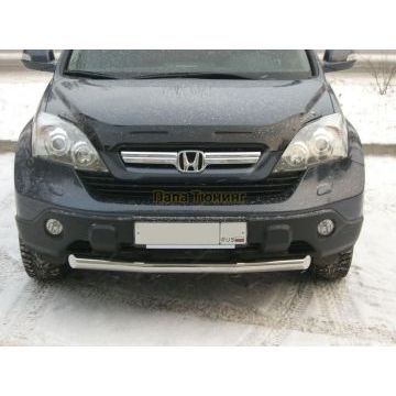 Защита переднего бампера d57 РусСталь для Honda CR-V 2007-2012