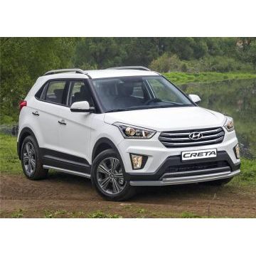 Защита передняя двойная 57-42 мм Rival для Hyundai Creta 2016-2021