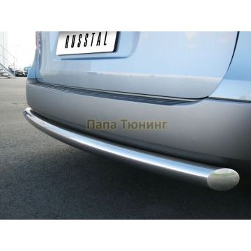 Защита заднего бампера d76 РусСталь для Hyundai H-1 Starex 2007-2018