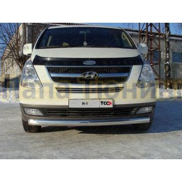 Накладка решётки радиатора 16 мм ТСС для Hyundai H-1 Starex 2007-2018 Накладка решётки радиатора 16 мм ТСС для Hyundai H-1 Starex 2007-2018