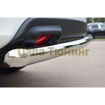 Защита заднего бампера d57 дуга РусСталь для Infiniti QX60/JX35 2012-2016