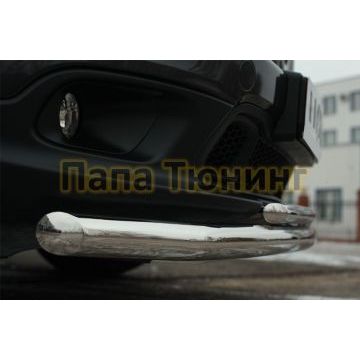 Защита передняя двойная d57-d42 РусСталь для Jeep Cherokee 2014-2018