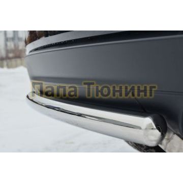 Защита заднего бампера d57 дуга РусСталь для Jeep Grand Cherokee 2010-2013