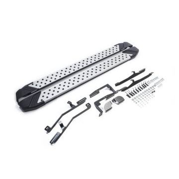 Пороги алюминиевые Rival BMW-Style для Kia Sorento 2012-2020