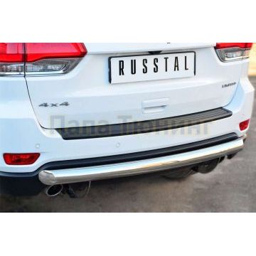 Защита заднего бампера d76 (Overland) РусСталь для Jeep Grand Cherokee 2013-