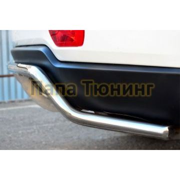 Защита заднего бампера d42 волна РусСталь для Jeep Grand Cherokee 2013-
