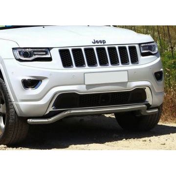 Защита передняя волна 57 мм Rival для Jeep Grand Cherokee 2013-