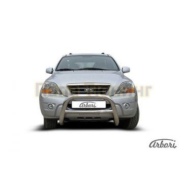 Кенгурин низкий 76 мм Slitkoff для Kia Sorento 2006-2009