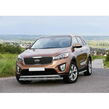 Защита передняя усиленная 57 мм Rival для Kia Sorento Prime 2015-2017