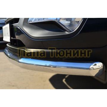 Защита переднего бампера d76 РусСталь для Kia Sportage 2010-2015