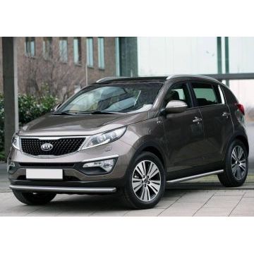 Защита переднего бампера 57 мм Rival для Kia Sportage 2010-2015
