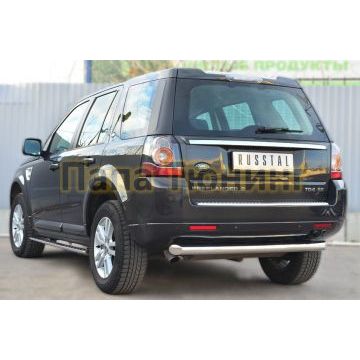 Защита заднего бампера d76 РусСталь для Land Rover Freelander 2 2012-2014