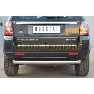 Защита заднего бампера d76 РусСталь для Land Rover Freelander 2 2012-2014