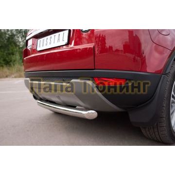Защита заднего бампера d76 РусСталь для Land Rover Evoque 2011-