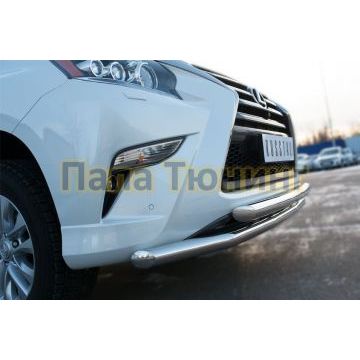 Защита передняя двойная d57-d57 РусСталь для Lexus GX-460 2014-