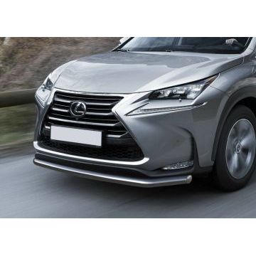 Защита переднего бампера 57 мм Rival для Lexus NX-200/200t/300h 2014-2017