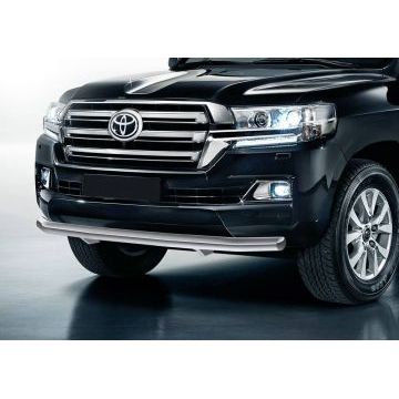Защита переднего бампера 76 мм Rival для Toyota Land Cruiser 200 2015-