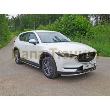 Защита переднего бампера 42 мм ТСС для Mazda CX-5 2018-