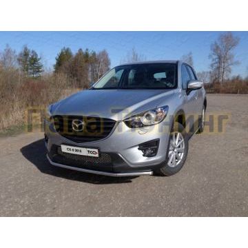 Защита переднего бампера 42 мм ТСС для Mazda CX-5 2015-2017