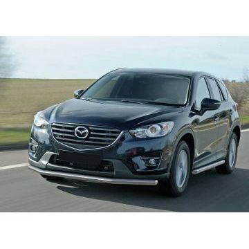 Защита переднего бампера 57 мм Rival для Mazda CX-5 2011-2017