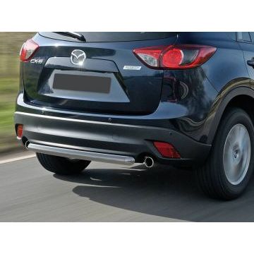 Защита заднего бампера 57 мм Rival для Mazda CX-5 2011-2017