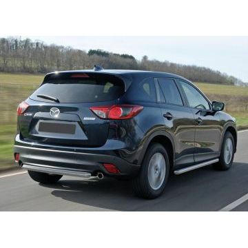 Защита заднего бампера 57 мм Rival для Mazda CX-5 2011-2017