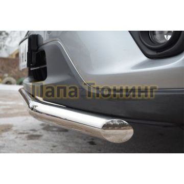 Защита переднего бампера d57 РусСталь для Mazda CX-5 2011-2015