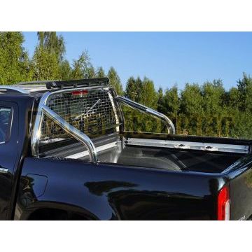 Защита кузова и заднего стекла с фарой 75х42 мм для Mercedes-Benz X-Class 2018- Защита кузова и заднего стекла с фарой 75х42 мм для Mercedes-Benz X-Class 2018-