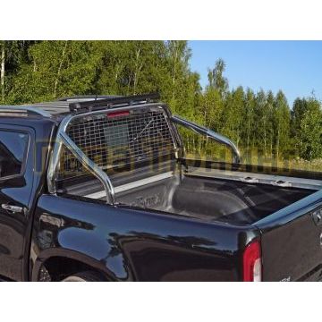 Защита кузова и заднего стекла с фарой без надписи 75х42 мм для Mercedes-Benz X-Class 2018- Защита кузова и заднего стекла с фарой без надписи 75х42 мм для Mercedes-Benz X-Class 2018-