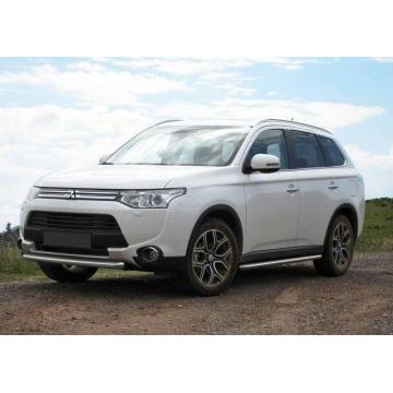 Защита переднего бампера 57 мм Rival для Mitsubishi Outlander 2012-2014