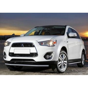 Защита переднего бампера 57 мм Rival для Mitsubishi ASX 2010-2016