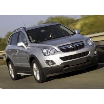 Пороги алюминиевые Rival Premium для Chevrolet Captiva/Opel Antara 2006-2016