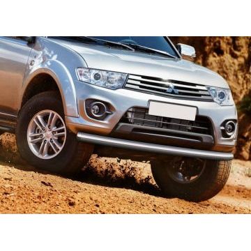 Защита переднего бампера 76 мм Rival для Mitsubishi L200 2006-2015