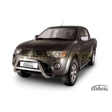 Кенгурин низкий 76 мм Slitkoff для Mitsubishi L200 2006-2015