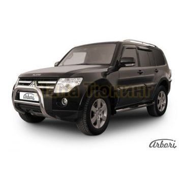 Кенгурин низкий 76 мм Slitkoff для Mitsubishi Pajero 4 2006- Кенгурин низкий 76 мм Slitkoff для Mitsubishi Pajero 4 2006-