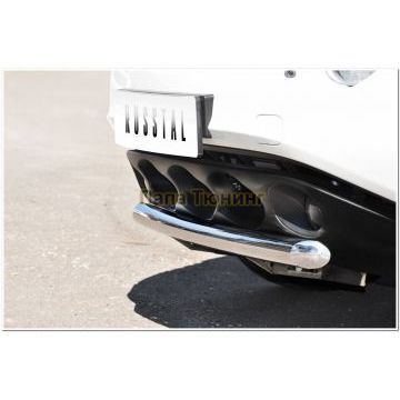 Защита переднего бампера d57 РусСталь для Nissan Juke 2010-