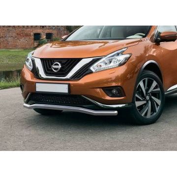 Защита передняя волна 57 мм Rival для Nissan Murano 2016-