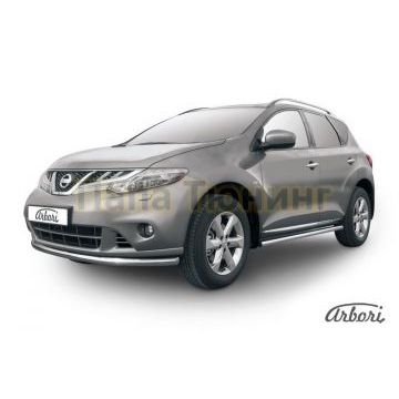 Защита переднего бампера 57 мм Slitkoff для Nissan Murano 2010-2016 Защита переднего бампера 57 мм Slitkoff для Nissan Murano 2010-2016