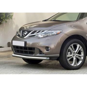 Защита переднего бампера 57 мм Rival для Nissan Murano 2010-2016