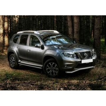 Защита передняя волна 57 мм Rival для Nissan Terrano 2014-