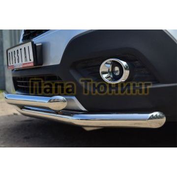 Защита передняя двойная d57-d57 РусСталь для Opel Mokka 2012-