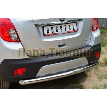 Защита заднего бампера d57 РусСталь для Opel Mokka 2012-