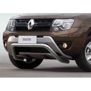 Защита передняя скоба 57 мм Rival для Renault Duster 2015-